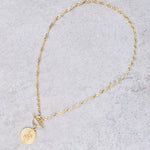 Sanjati necklace, flat lay product photo