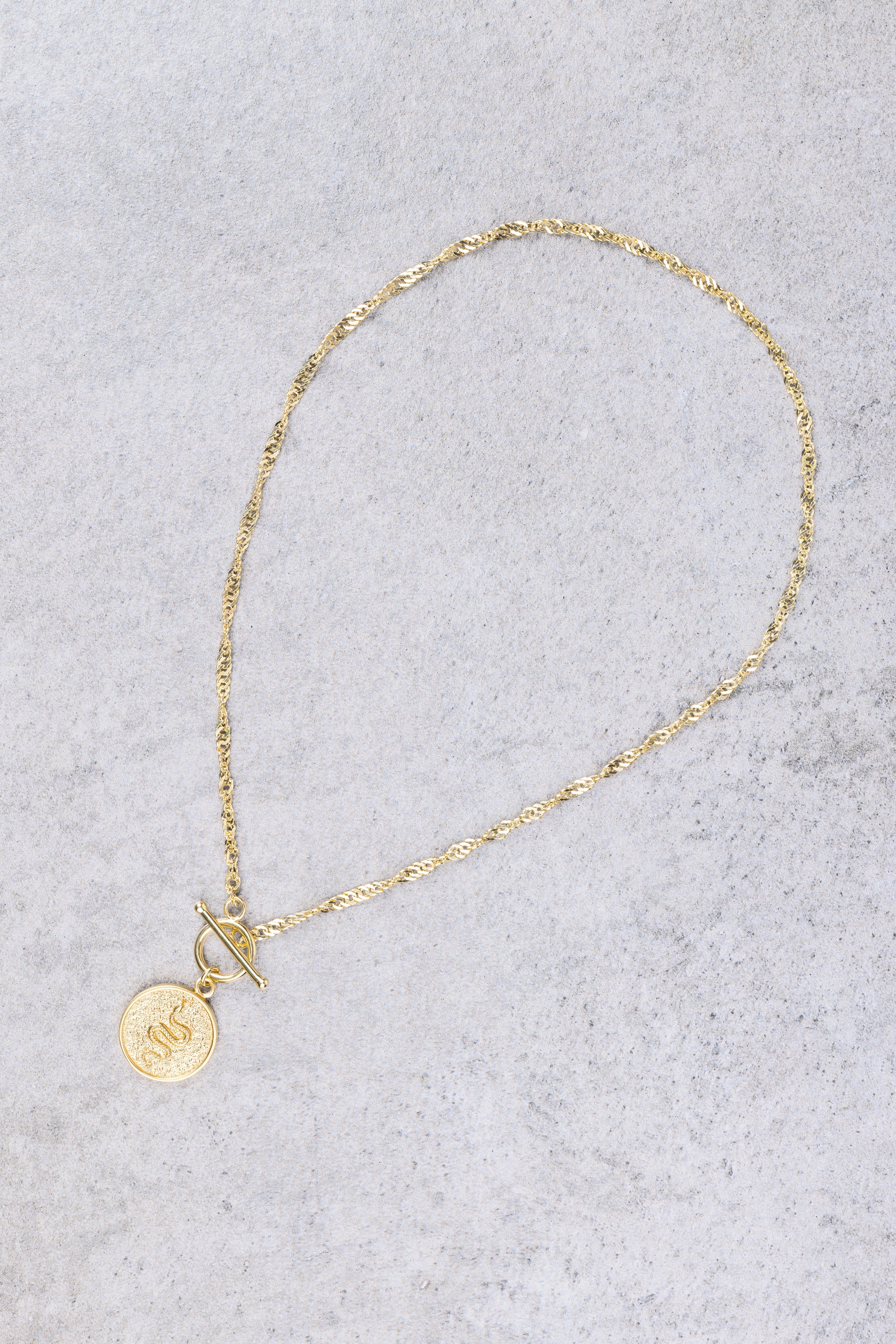 Sanjati necklace, flat lay product photo