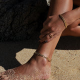 Noha bracelet layered with other jewellery
