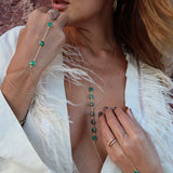 Amaanyi Body Chain Emerald