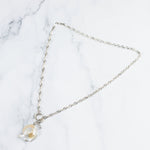 Isaro pearl necklace, final detail shot
