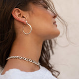 Sarpe Hoop Earrings